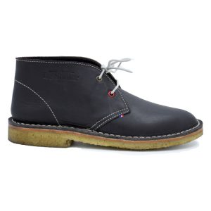 Desert boot en cuir gras chocolat I Le Soulor 1925