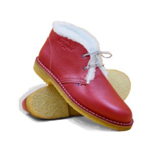 desert boot rouge Made in France I Le Soulor 1925