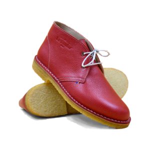 Desert boot rouge I Le Soulor 1925