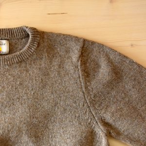 Merino wool jumper natural | Le Soulor 1925