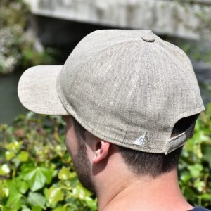 Casquette beige en chanvre I Le Soulor 1925